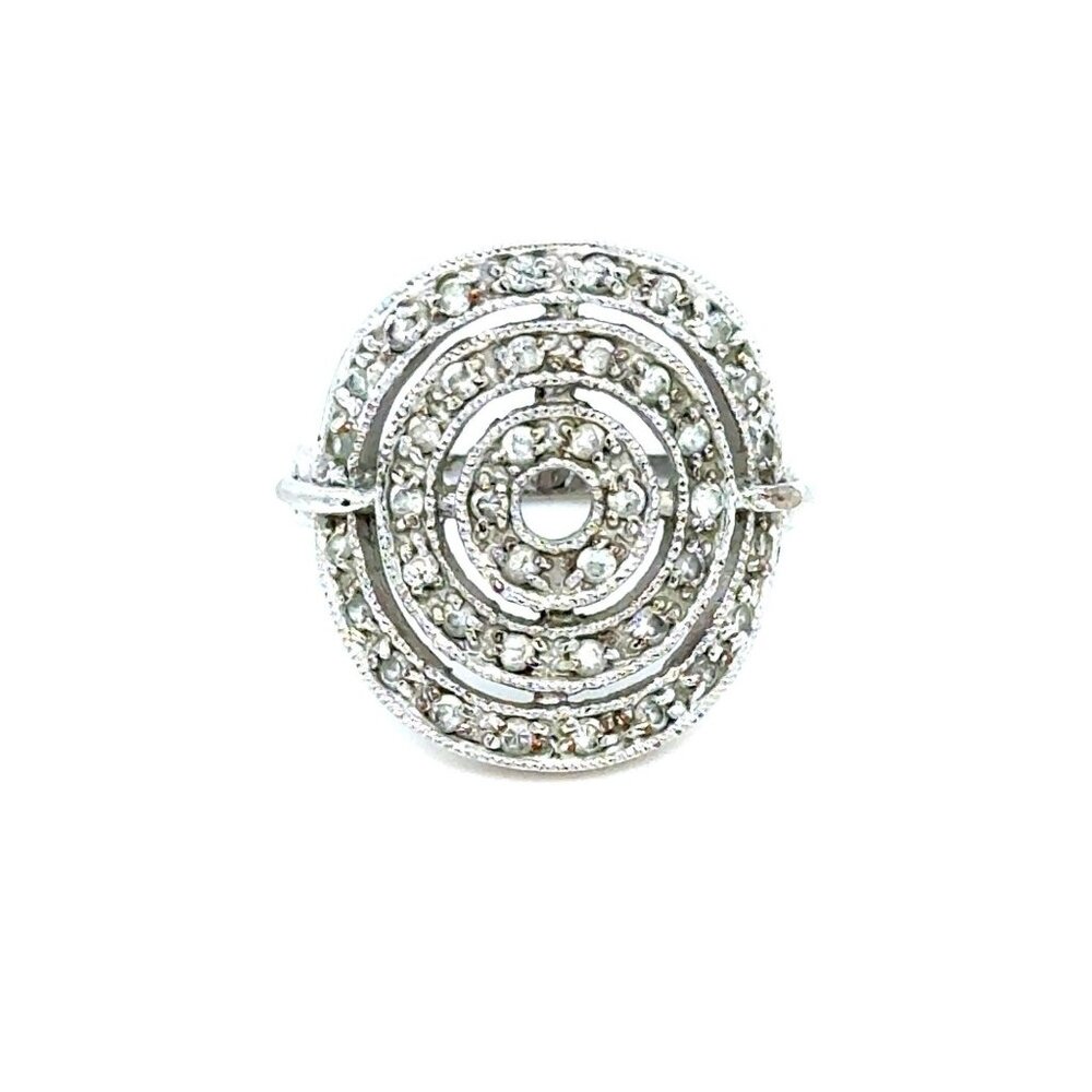 Trendy Design Zircon Circle Ring